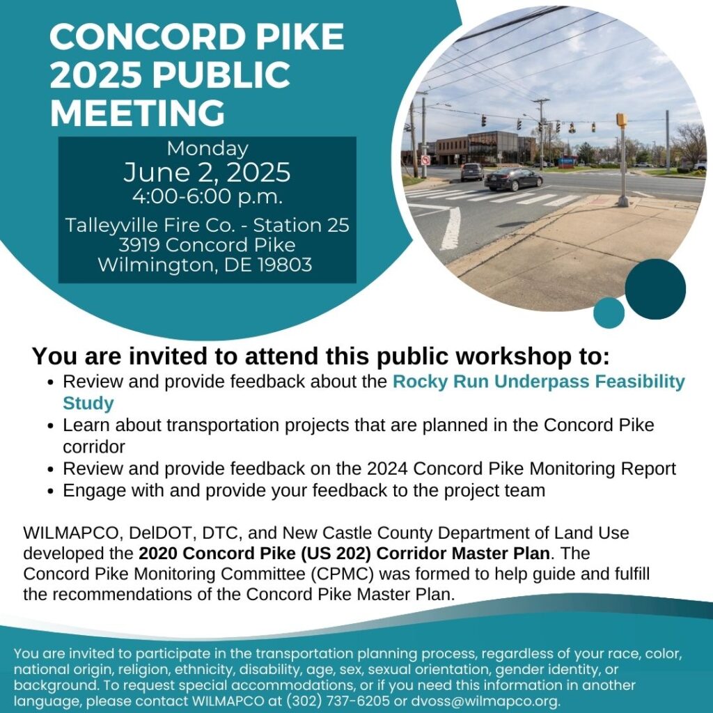 Concord Pike 2025 Pubic Meeting